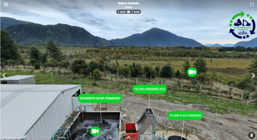 Vista previa del tour virtual 360&deg; del Relleno Sanitario